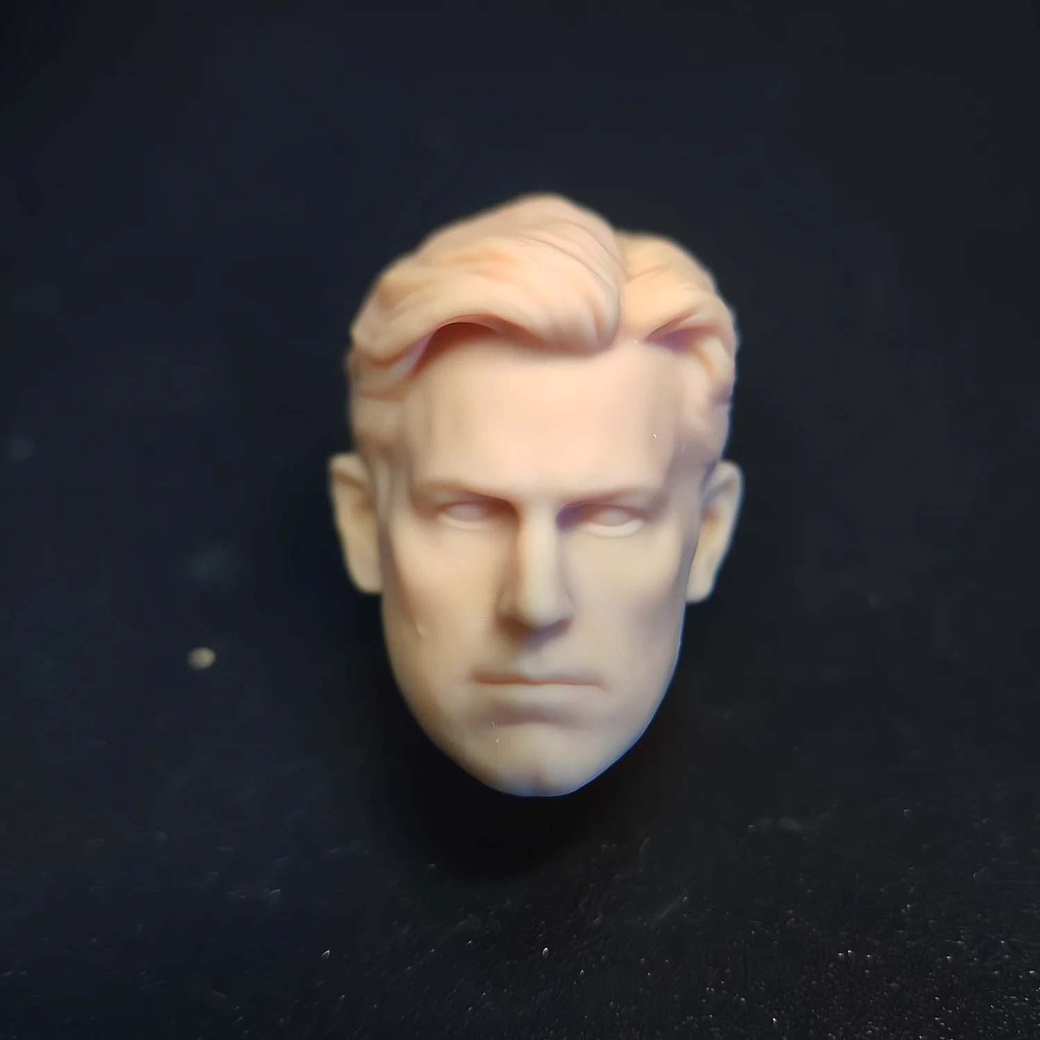 HL128 DIY Customized 1/18 1/12 1/10 Ben A Bruce W Unpainted Head Sculpt for 3.75