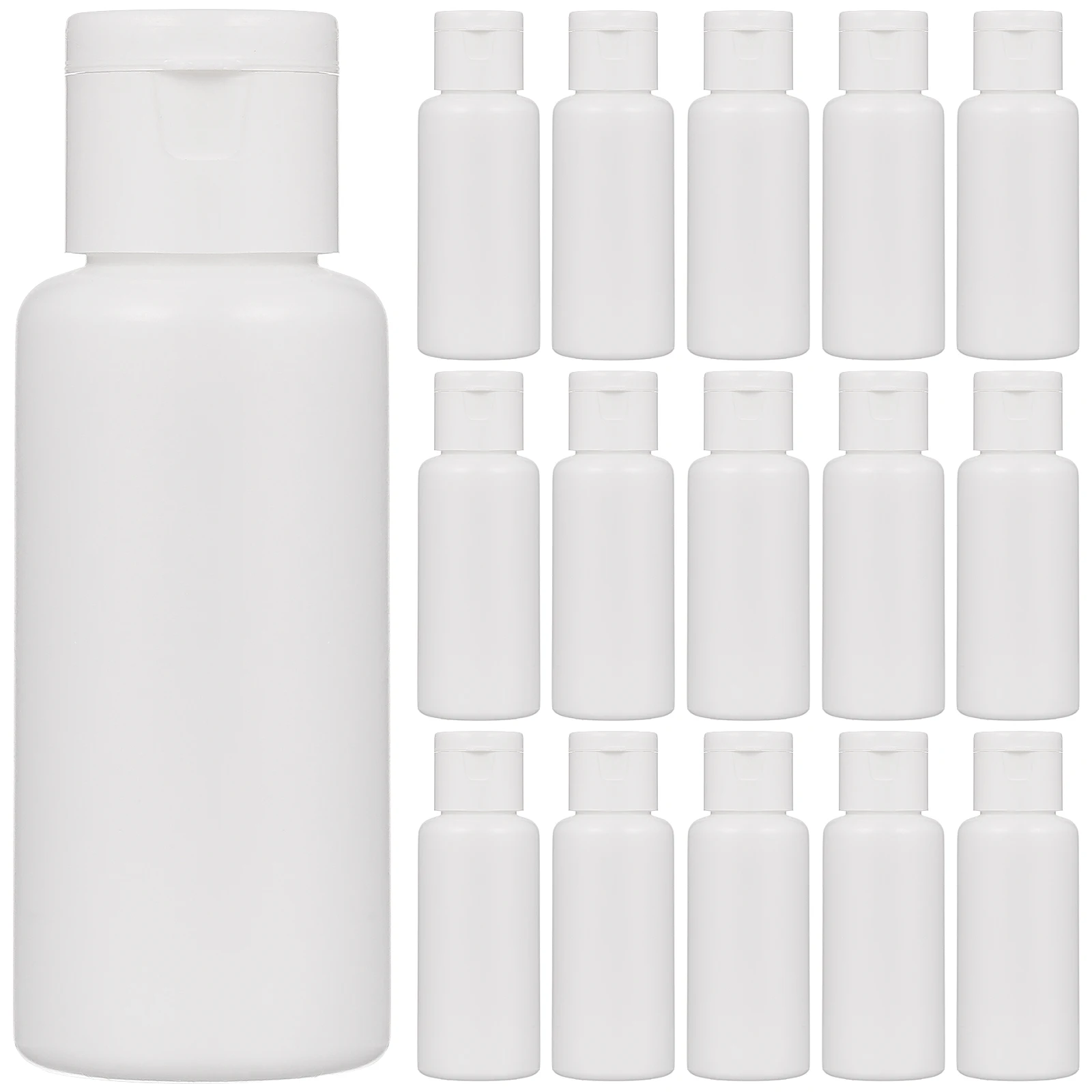 

30pcs Lotion Plastic Travel Toiletry Lotion Dispensers Containers Squeeze Packing Durable Shampoo Storage Refillable