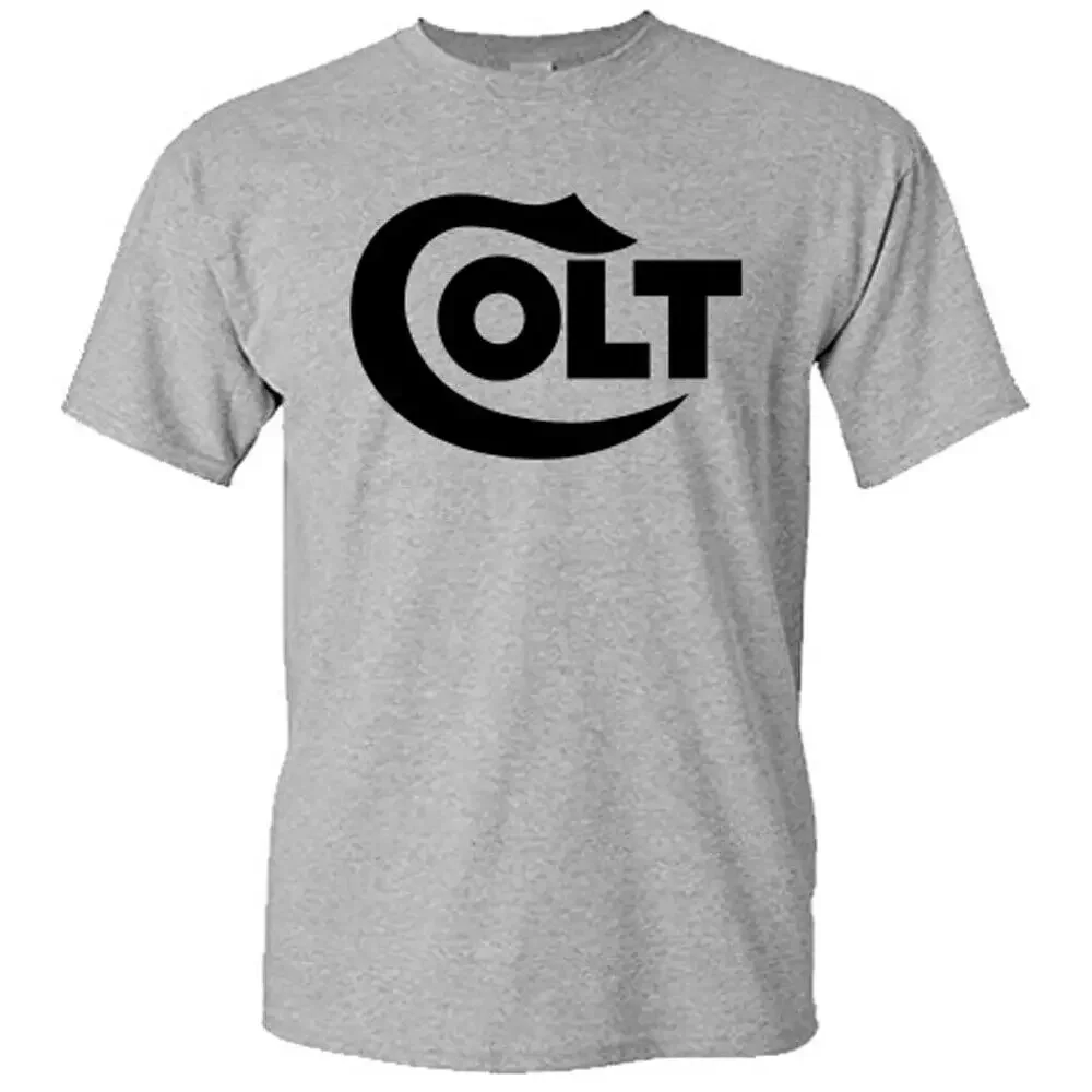 COLT Guns Firearms Men's Gray T Shirt S to 5XL