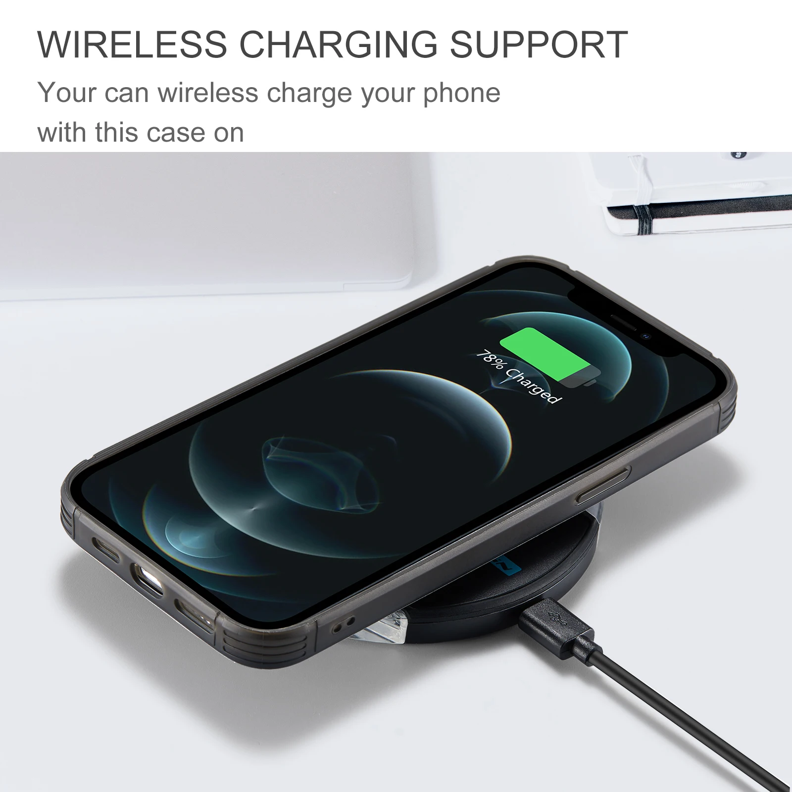 For iPhone 15 14 11 12 13 Pro Max Xs 7 8 SE2020-22 Support Wireless Charging Magnetic Retro Leather Detachable 2In1 Wallet Cases