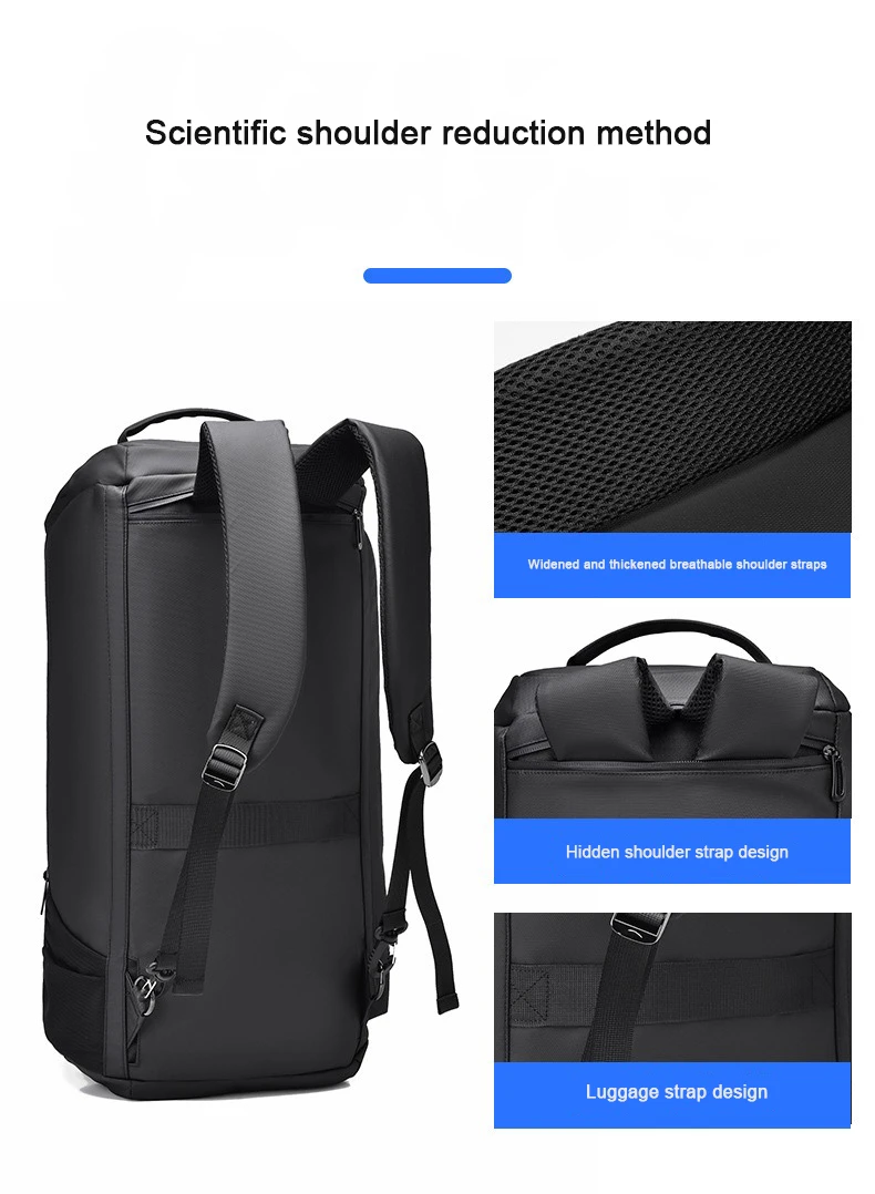 Golf Boston Tasche Golf Kleidung Reisetasche Große Kapazität Business Rucksack Multifunktions Sport Fitness Trocken Und Nass Trennung – Detail 5