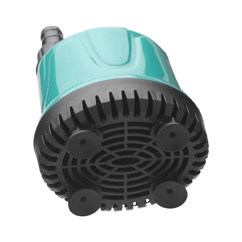 25W 264GPH Submersible Water With Handle Bottom Suction Dry Run Protection For Aquarium Pond Hydroponics Circulation