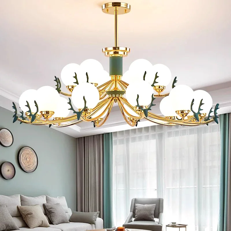 Modern light luxury Dining room chandelier lighting Ceiling lamps hanging light led chandeliers for the living room indoor light