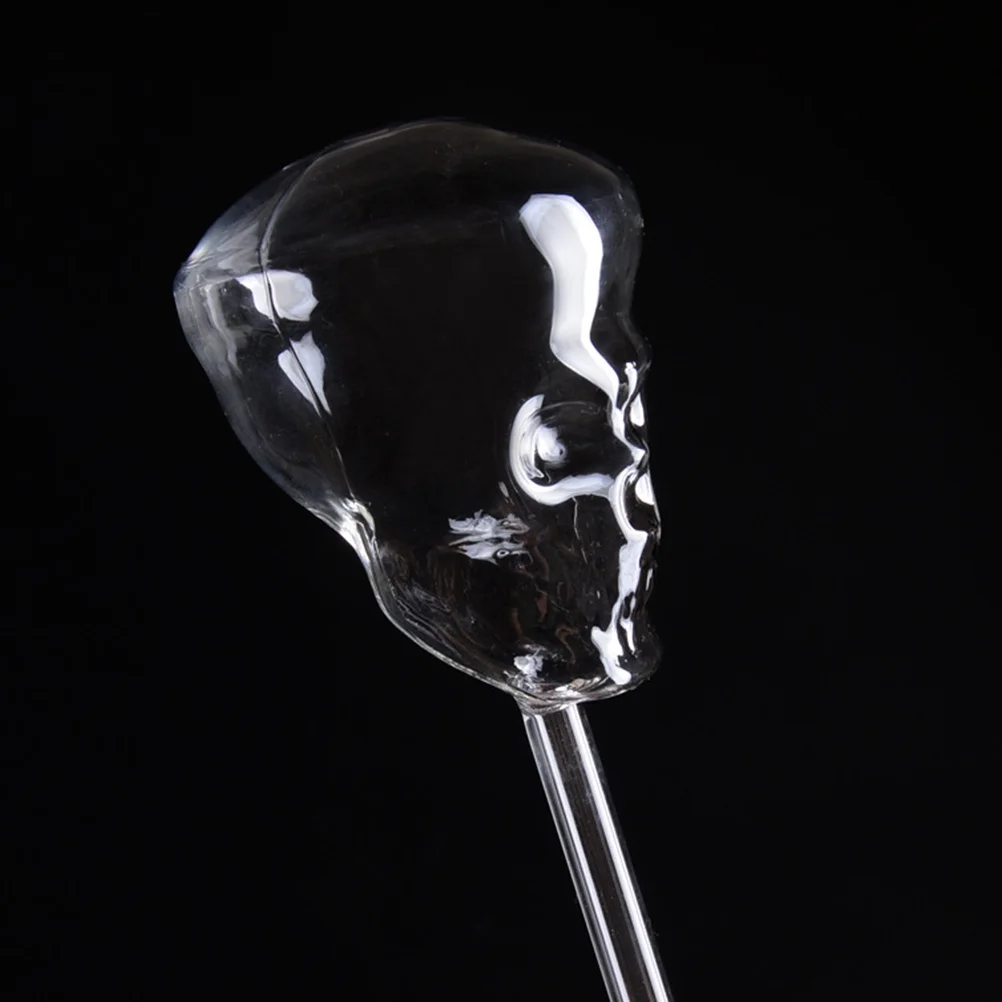 

Skull Shaped Automatic Watering Device Glass Self Watering Plant Spike for Houseplants Garden Patio Lawn Indoor Outdoor Use