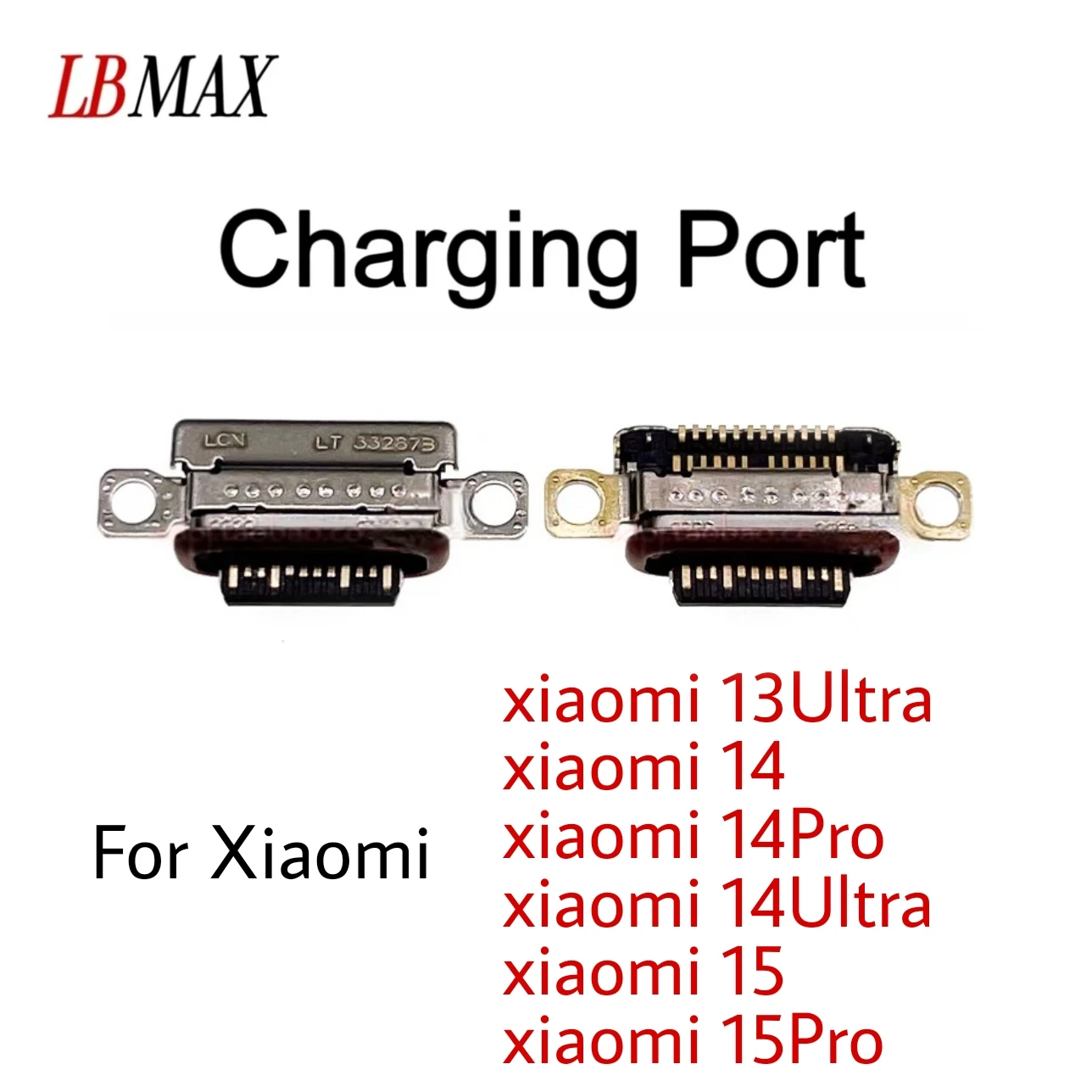 

2-10 шт. USB-разъем для док-станции, разъем для зарядки для xiaomi 13ultra 14 14pro 14ultra 15 15pro, запасные части для ремонта