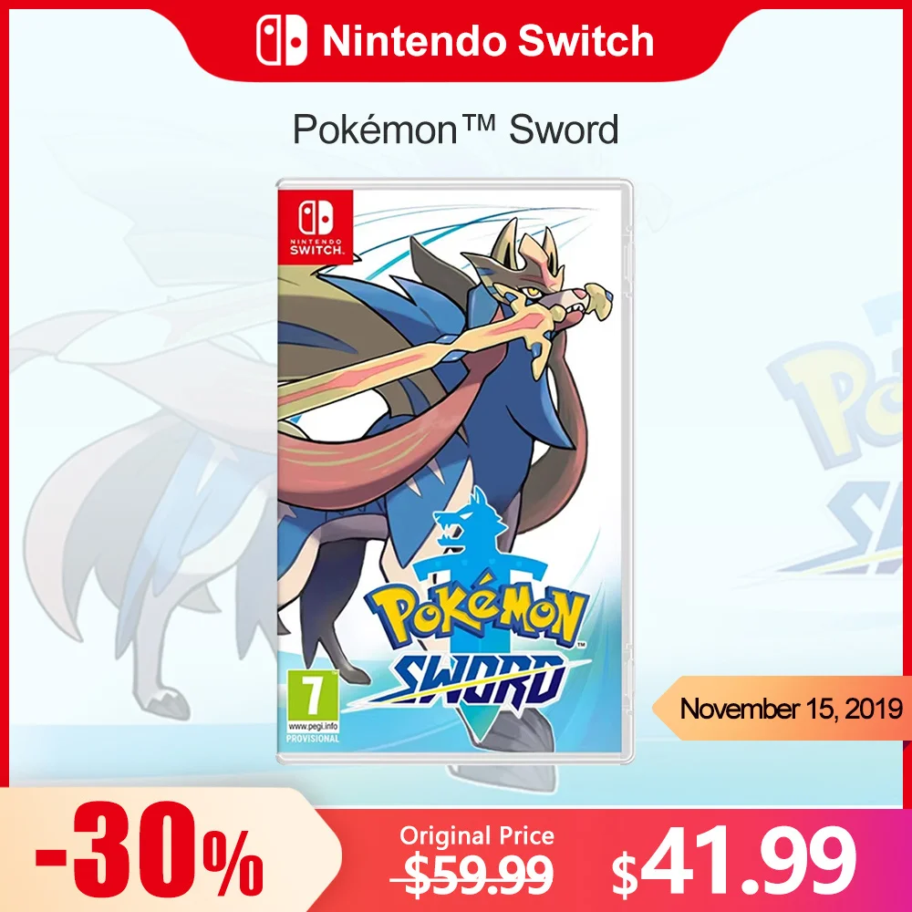 Máy Nintendo Switch Trò Chơi Pokemon Thanh Kiếm Phiêu Lưu Game Nhập Vai Thể Loại Hỗ Trợ Truyền Hình Để Bàn Và Máy Chơi Game Cầm Tay Chế Độ Cho Công Tắc OLED Lite Tay Cầm