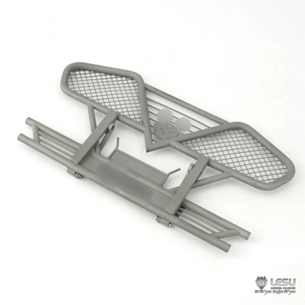 LESU 부품 금속 앞 범퍼 G-6104-G DIY 1/14 타미야야 RC R620 R470 트럭 모델 야외 장난감 TH11497