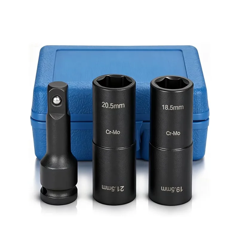 For Car Repair Garage Mechanic automotive tools Dual Head Wheel Nut Socket Anti Slip Bidirectional Wheel Lug Nut Removal Tool