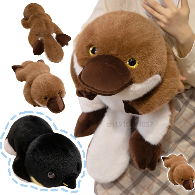 Nieuwe Simulatie Gevoelig Positie Vogelbekdier Eendenbek Pinguïn Pluche Dieren Speelgoed Kussen Super Zachte Poppen Verjaardagscadeautjes Party Decor