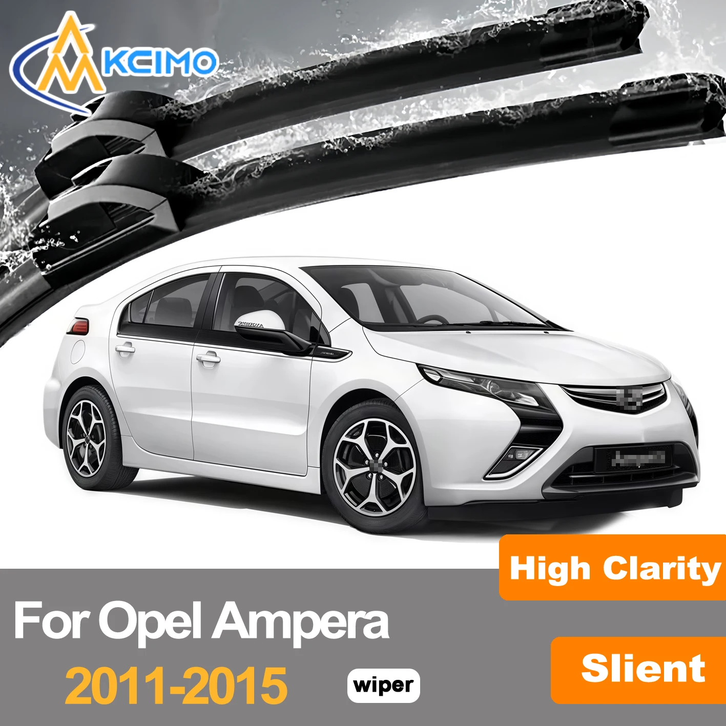 

Windshield Wiper Blades For Opel Ampera 2011-2015 Chevrolet Volt Replacement (Pair) Front Set Wipers Exact Fit Streak-Free