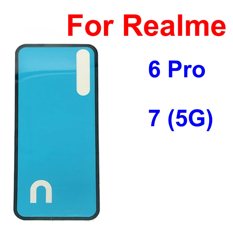 For Realme 6 Pro 7 8 9 5G 9Se V5/Q2 Back Battery Housing Cover Sticker Adhesive Adhesive Sticker Glue Replacement