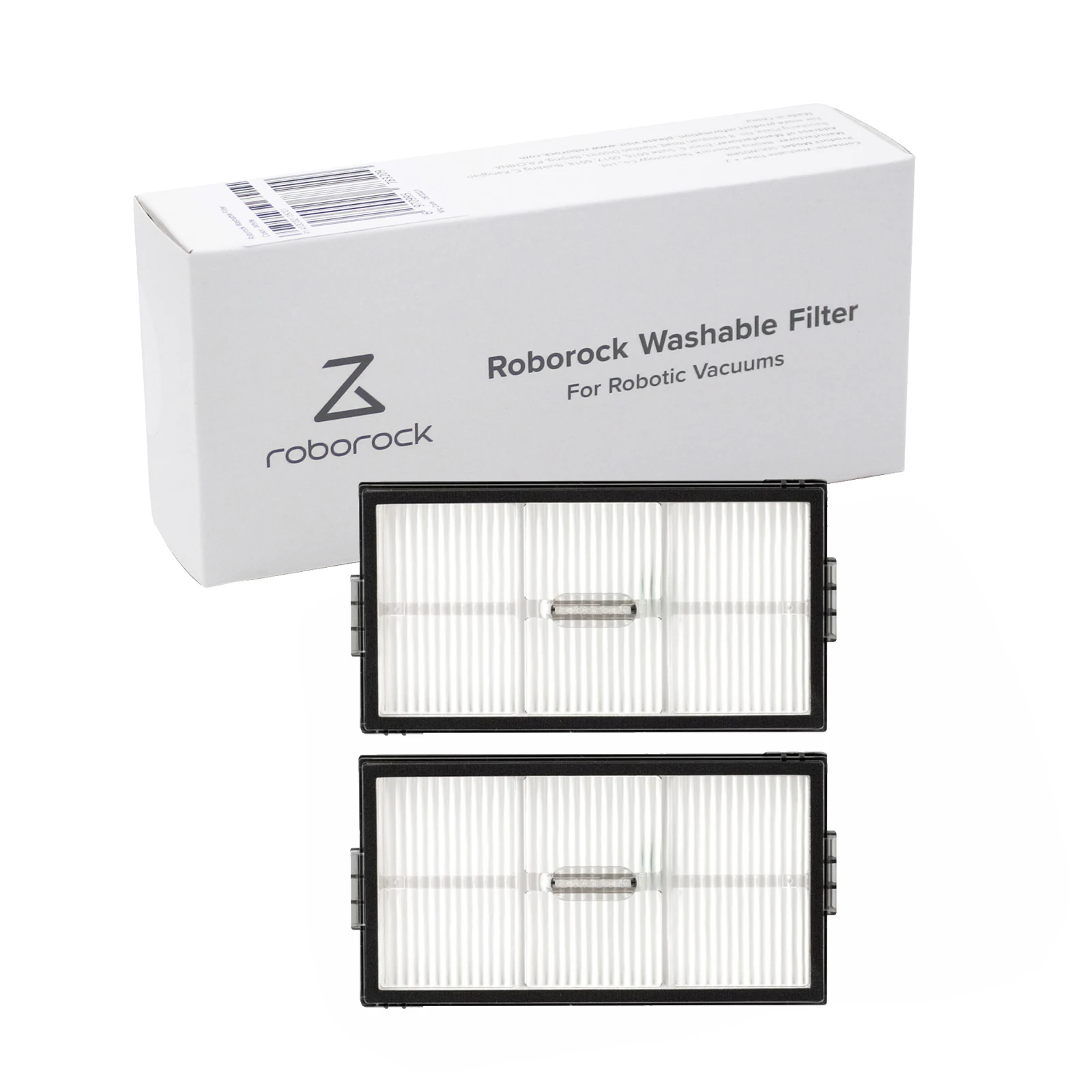 Accesorios originales Roborock, filtro lavable*2 para robot aspirador Roborock Saros 10R/Qrevo CurvX/Qrevo Curv 2 ProX/Curv 2 Pro