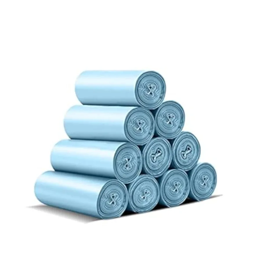 

N/C 1.2 Gallon Trash Bags, 150 Count Small Trash Can Liners for Bathroom or Livingroom, Navy Blue 1.2 Gallon Thickly Garbage Ba