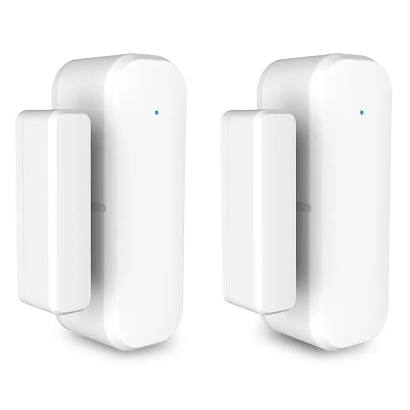 

A25P 2 Pairs Smart Door Sensor Wifi Window Door Sensor Alarm Contact Sensor Fit For Home Security, Smart Home Automation