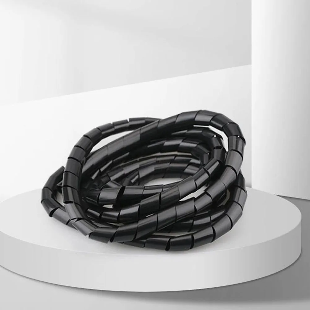 

2Pcs Spiral Cable Wraps Insulated Cord Organizer for Home Office Flexible Wire Management Adjustable Protection