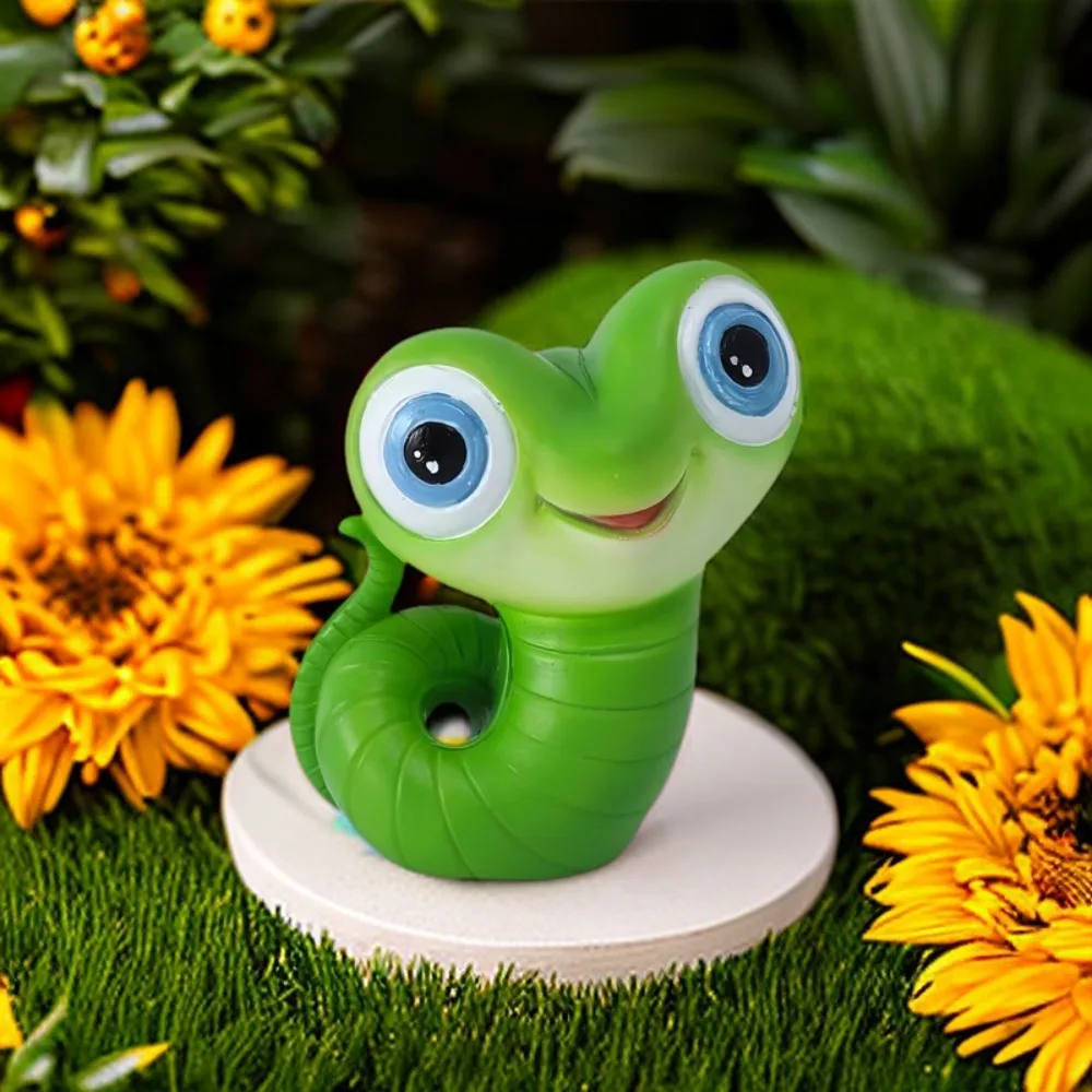 

Decorative Cartoon Mini Cobra Statue Funny Handmade Cobra Sculpture Resin Crafts Small Snake Figurine Home