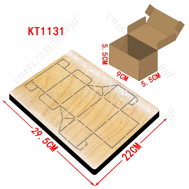 Candy Box New Wooden Cutting Dies Suitable for Common Mold Scrapbook Machines on the Market