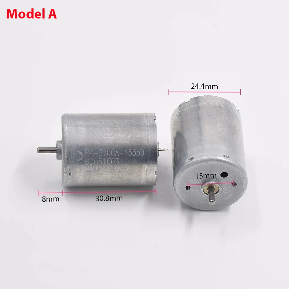 MABUCHI RK-370CA-15350/4045 DC 3V 3.7V 6V 7.4V 9V 12V High Speed