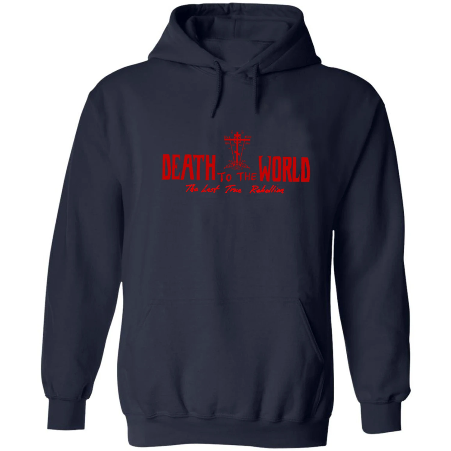 Death To The World Russian Orthodoxy Music Pullover Hoodie 100% Cotton Comfortable Casual Mens Sweatshirts Fashion Streetwear