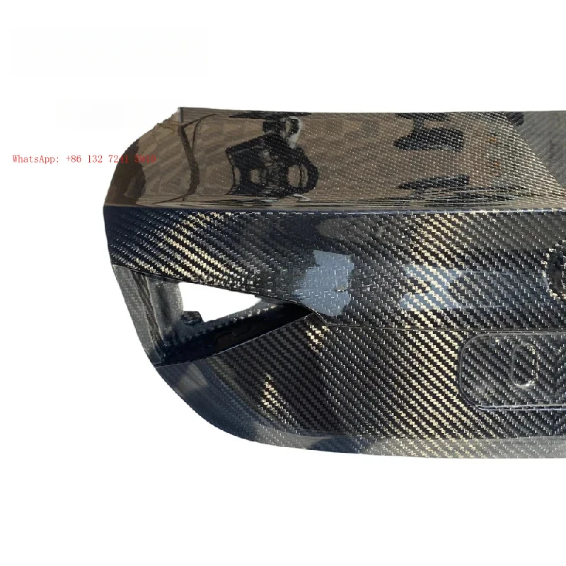 Hongsheng Customizable Weave 6K Twill OEM-Style Carbon Fiber Trunk Lid for  Giulia 2016-2022, Various Textures Optional