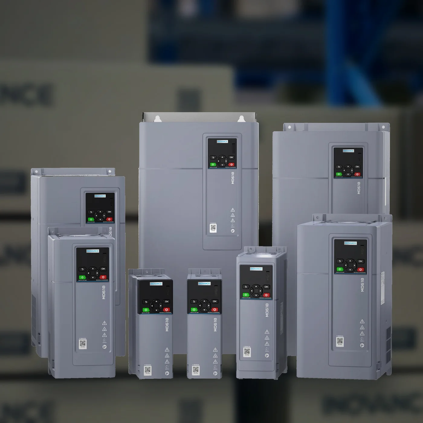MD610 Standard AC Drive Three Phase 0.37-90kW Water Pump Inverter Variable Speed Drive VFD Sensorless Vector Control