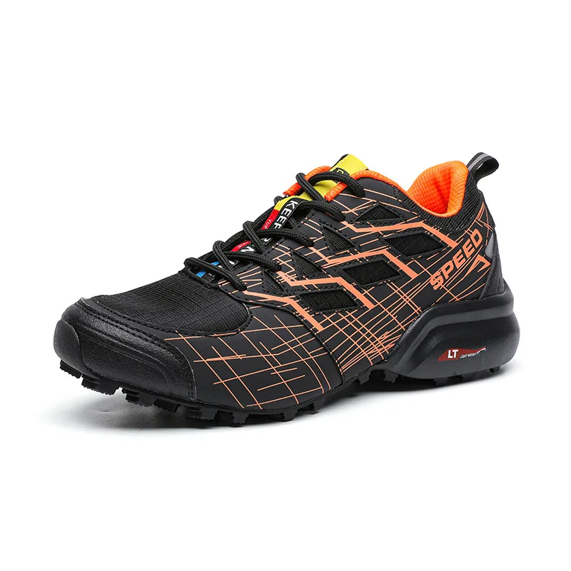 

Large size new high quality outdoor men's fashion casual light non-slip hiking shoes