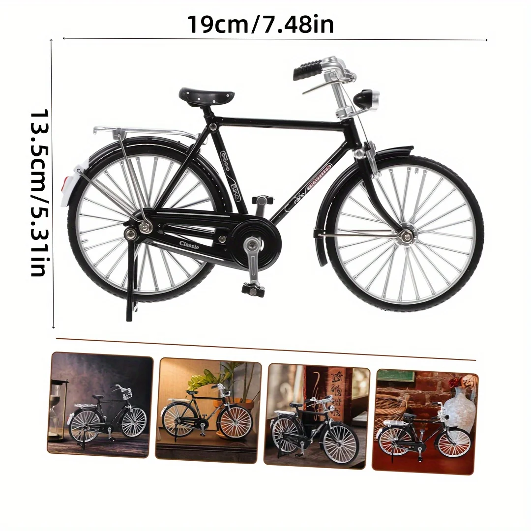 Alloy DIY bicycle ornaments - model car - party decorations finger bending simulation home decorations