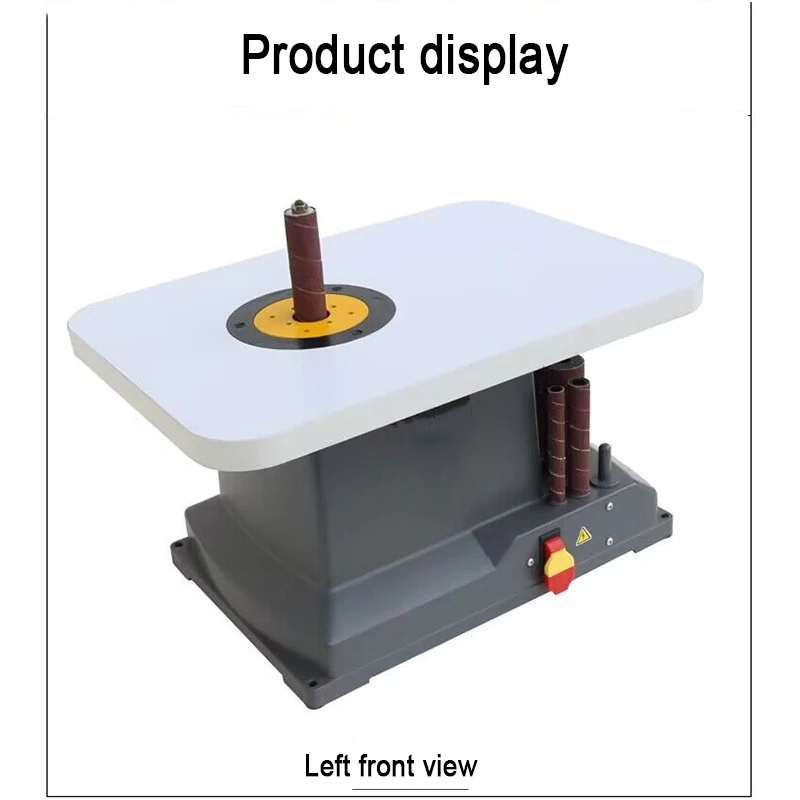 Wood Arc Sand Column Machine Surface Sanding Machine Shaft Woodworking Machinery Special-Shaped Polishing