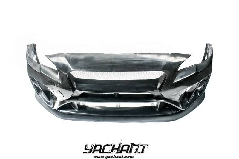 Fiber Glass Bodykit Fit for 2015 to 2021 Impreza VA WRX S4 WRX STI Sedan VS ARISING II Style Front Bumper w  Lip view 2