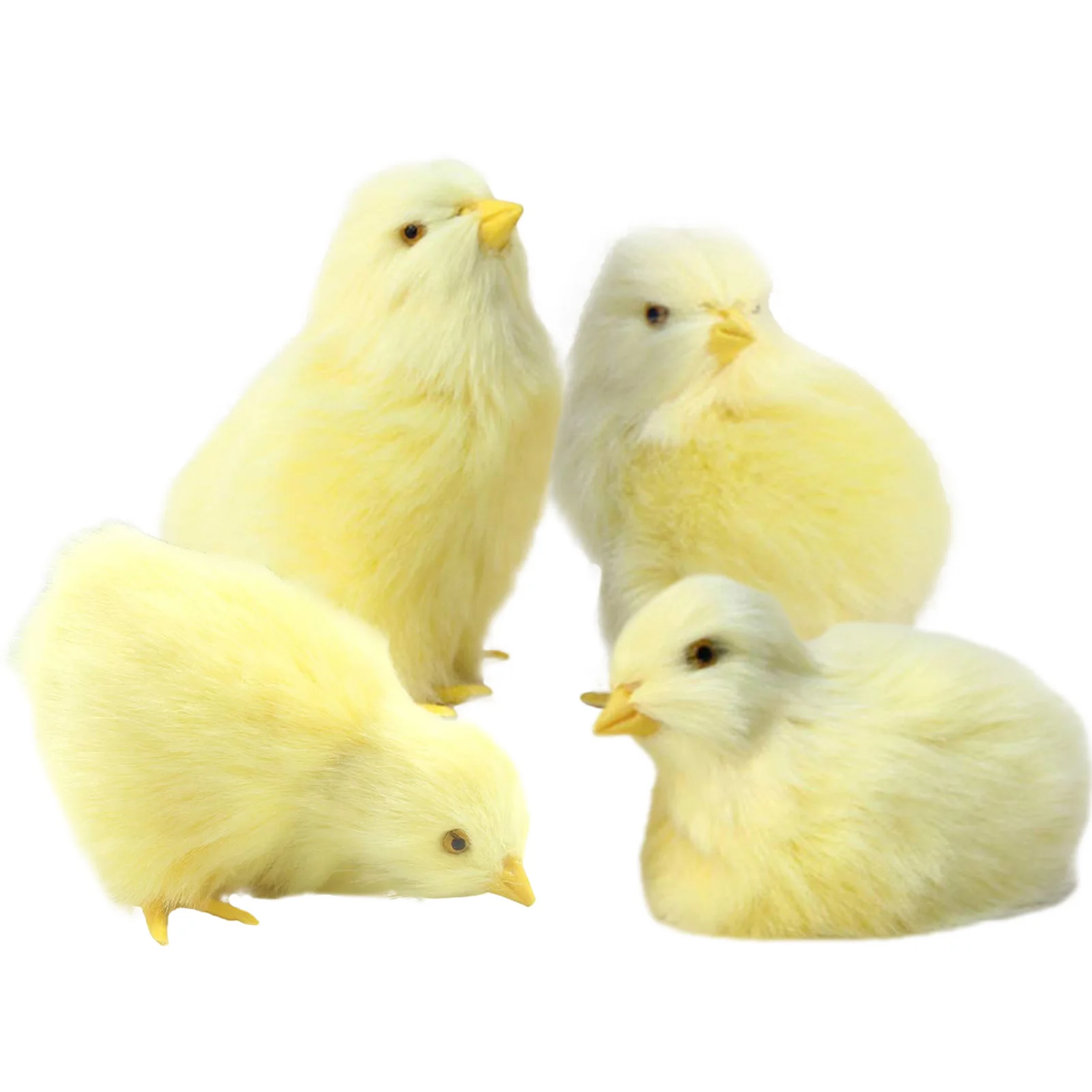 Simulation Chick Plush Doll Children Plush Toys Cute Chicken Plush Chicks Toys Simulated Chicken Stuffed Animal Home Decors