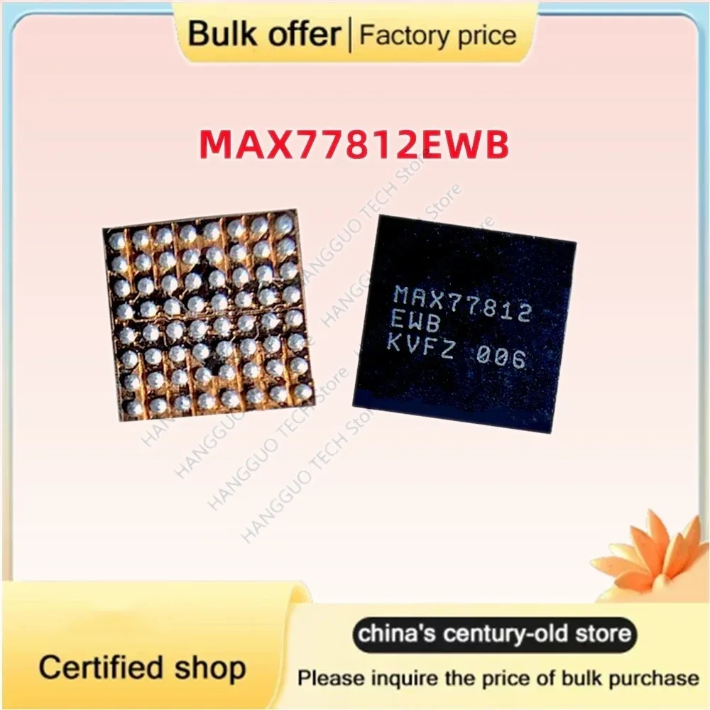 5PCS MAX77812EWB Power IC BGA Chip for NS Switch Console Replacement