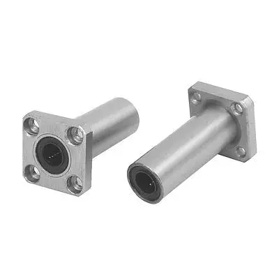 

LMK8LUU 8mm Inner Dia Square Flange Mount Linear Motion Ball Bearing 2pcs