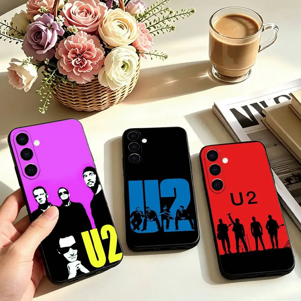 A-Alternative rock U2  Phone Case For Samsung Galaxy A73,A72,A71,A70,A53,A52,A51,Soft Silicone Black Cover Gift