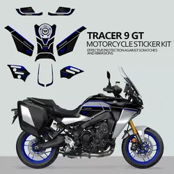 For Tracer 9 GT + Plus Motorcycle Accessories Waterproof Protective Tank Pad Sticker Kit 3D Epoxy Resin Protective Sticker