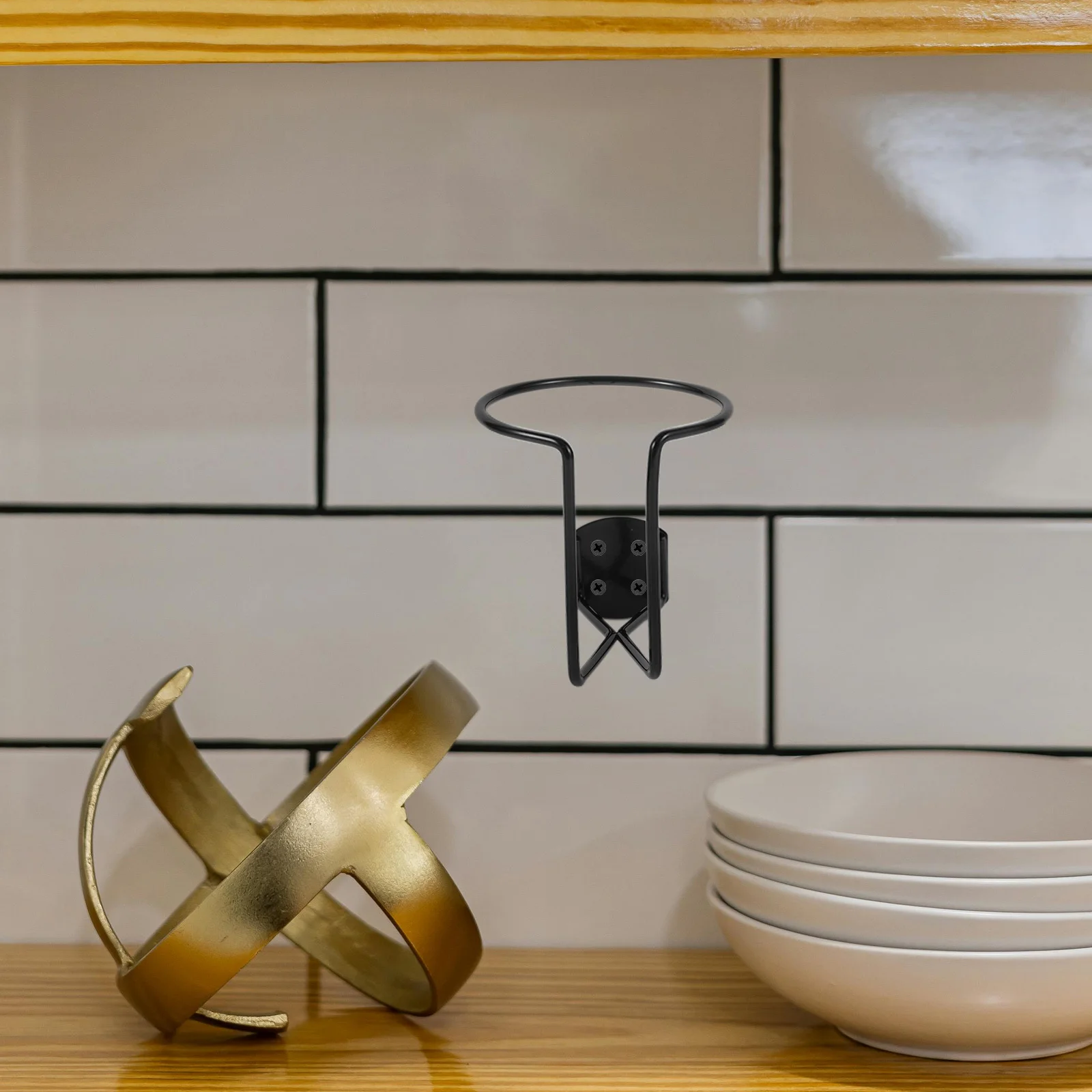 

Wall Mount Foldable Cup Holder Universal Drink Organizer for Car Boat Rv Truck Metal Design Cup Holders for Cars