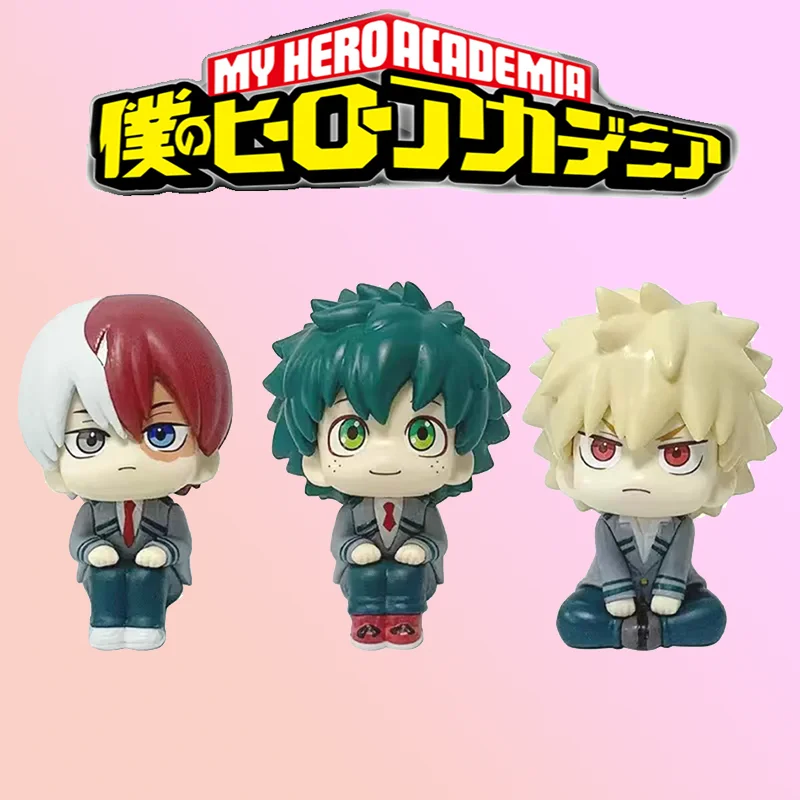 Nuevas Figuras de Anime de My Hero Academia: Himiko Toga, Kurogiri, Hatsune, Shigaraki, Deku, Bakugo, Togata, Dabi, Midoriya, Jiro, Juguetes y Regalos