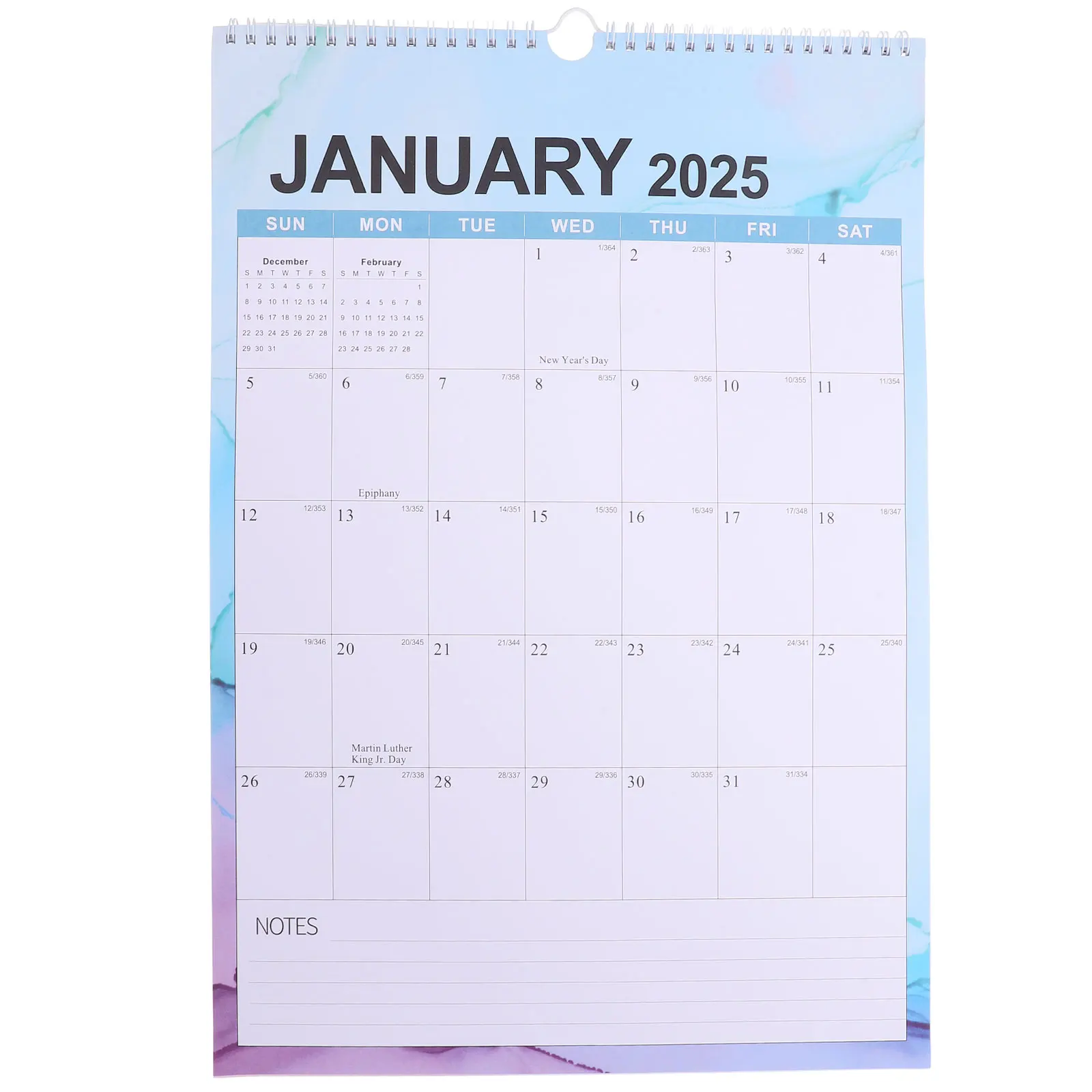 

Wall 2024 Monthly Hanging Calendar For Home Office Aesthetic Notepad Design Smooth Surface Family Gift Paper Calendar