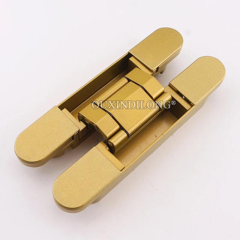 

Высококачественные 2 шт. металлические усиленные регулируемые скрытые петли для дверей, мебельная фурнитура для кемперов и столешниц