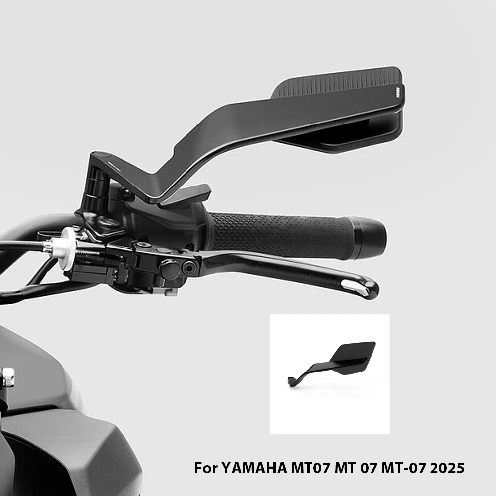 

Motorcycle For YAMAHA MT07 MT 07 MT-07 2025 NEW Rearview Mirror Invisible Wing Adjustable Rotating Side View Mirror ABS