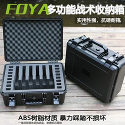 タクティカルabsツールケース,防水,耐衝撃性,ポータブル,スナップ付き,ハンティングボックス,glock,g17,1911,p1,安全保護ガンボックス