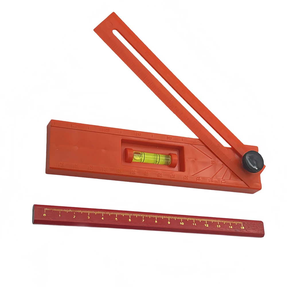 Multi-angle Foldable Marking Ruler Gauge Woodworker Horizontal Positioning Ruler Depth Marking Ruler Measuring Tools