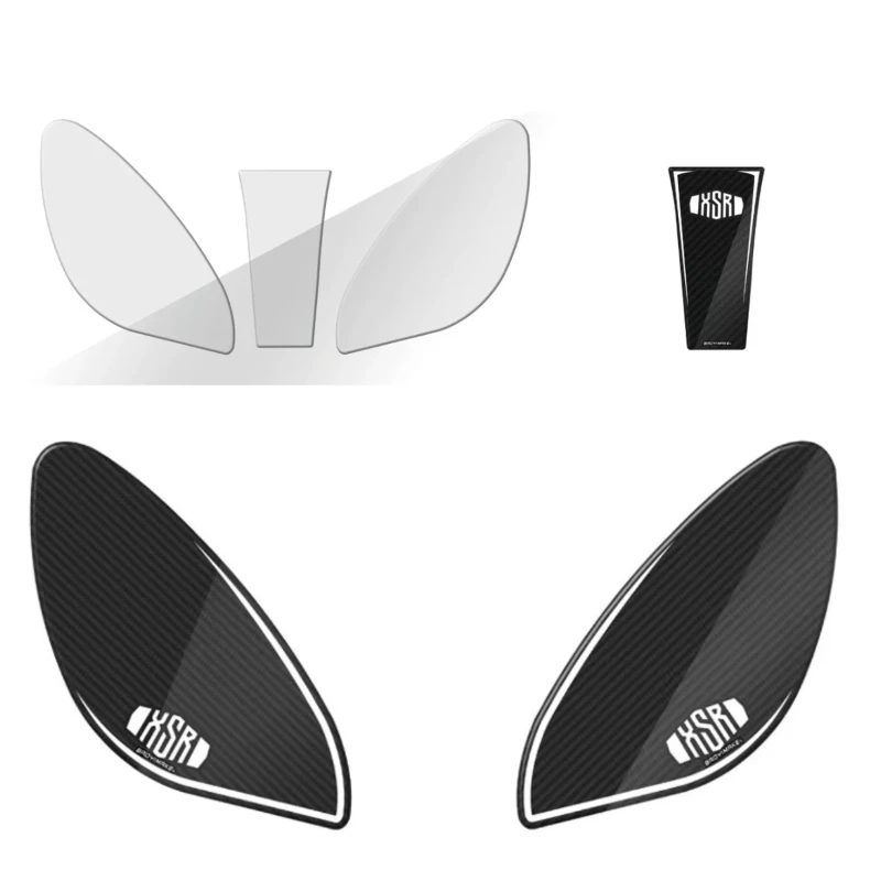Motorcycle body fairing sticker Tank Pads Gas Knee Grip Traction Sticker Protector For XSR900 XSR 900