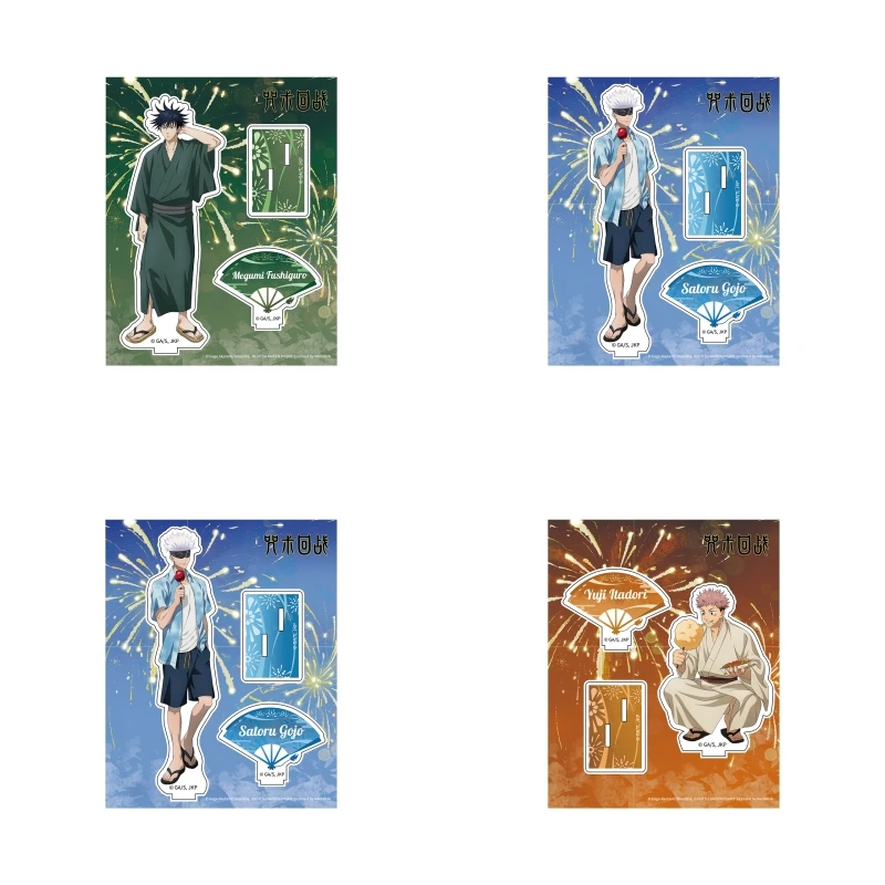 

Anime Jujutsu Kaisen Acrylic Stand Yuji Itadori figure Stand Plate Cosplay Prop Decor Cartoons present Fans Gifts 15cm