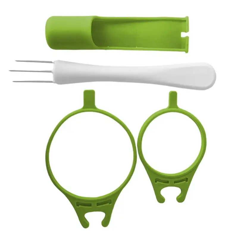 Pickle Fork Set Versatile Pickle Grabbing Tool Pickle Picker For Jars Convenient Kitchen supplies Long Handle For Food Grabber