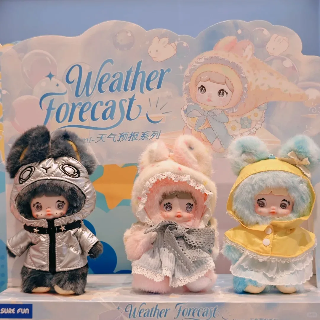 

Nommi Weather Forecast Series Vinyl Plush Blind Box - Trendy Keychain Collection Cute Action Anime Figure Kawaii Model Toy Gift