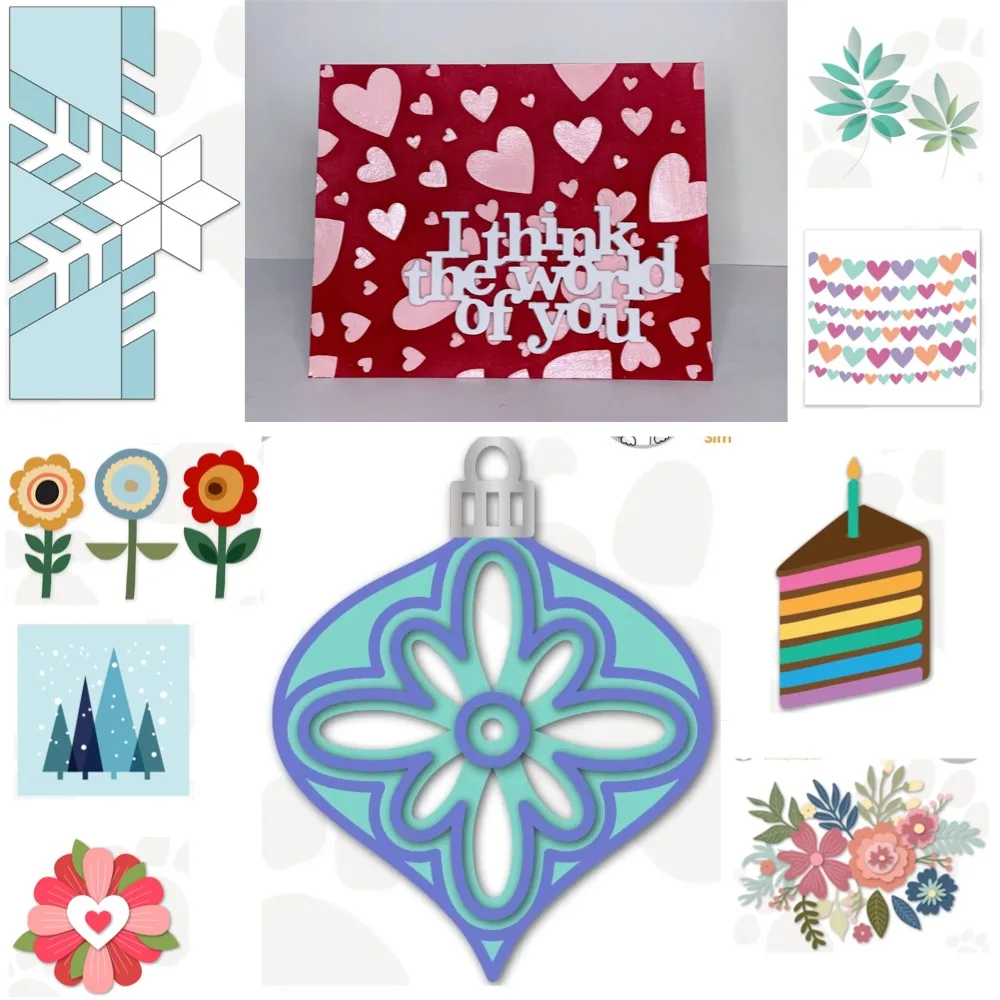 

new Cutting Dies Stamps Stencil Hot foil Scrapbook Diary Decoration Stencil Embossing Template DIY Greeting Card Handmade 2025