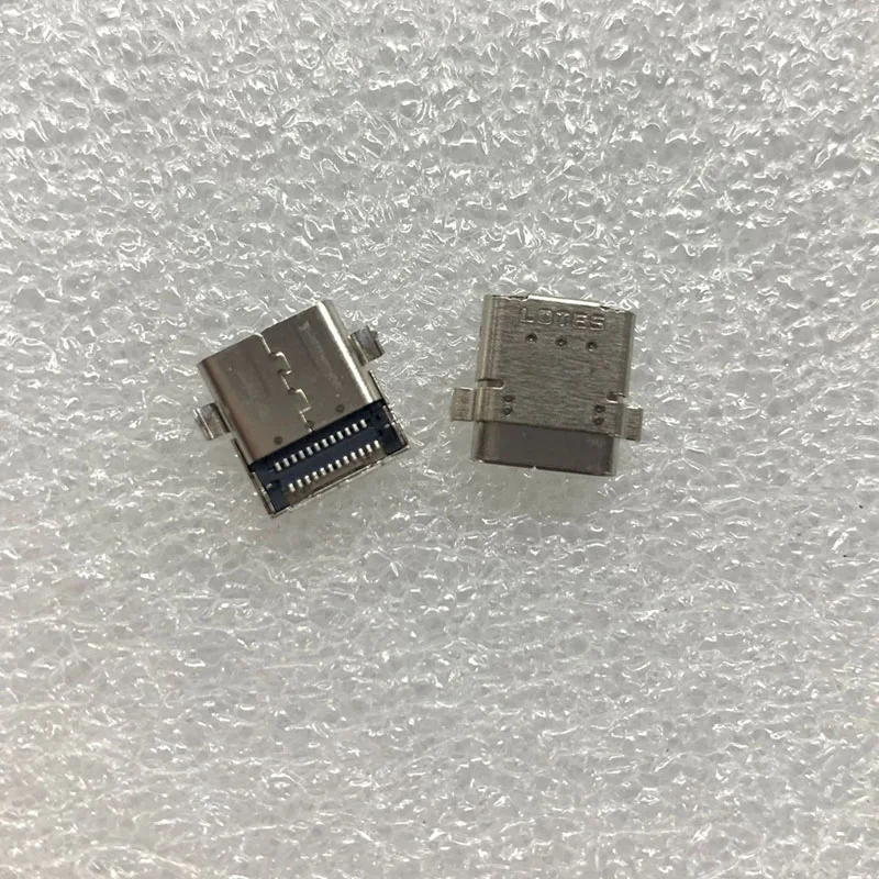 1PC Laptop USB Type-C Connector Female Socket 24Pin Patch Tail Plug Power Interface Charging Notebook Computer Notepad Jack