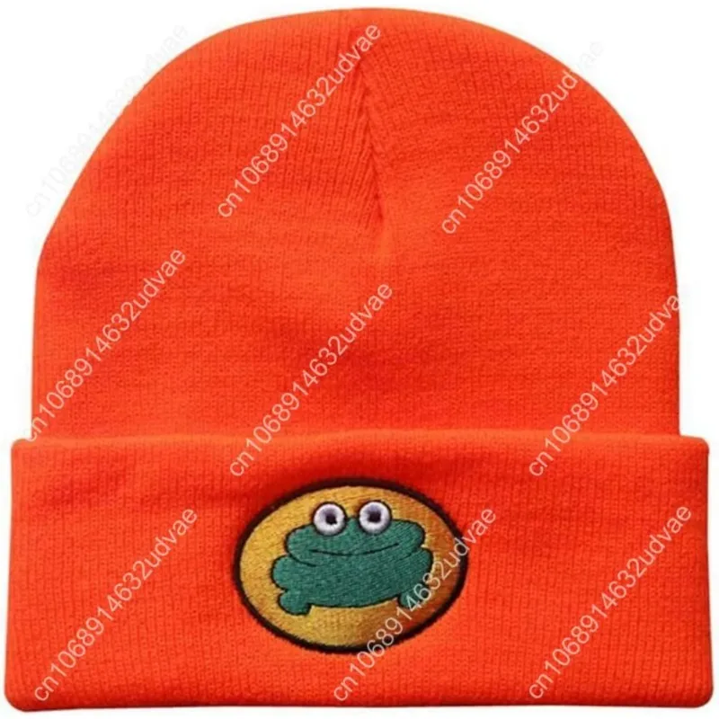 لطيف الكرتون التلفزيون Parappa الضفدع قبعة صغيرة محبوكة القبعات للجنسين