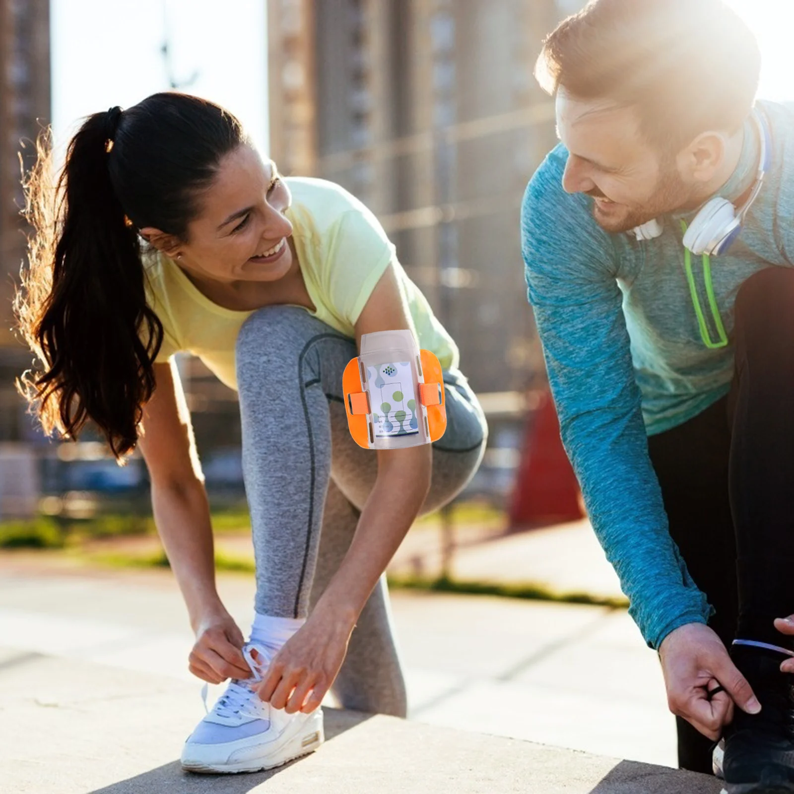 

4pcs Adjustable Arm Badge Holders Plastic Protective Cover for ID Badges Strong Easy Fit Large Size Supply