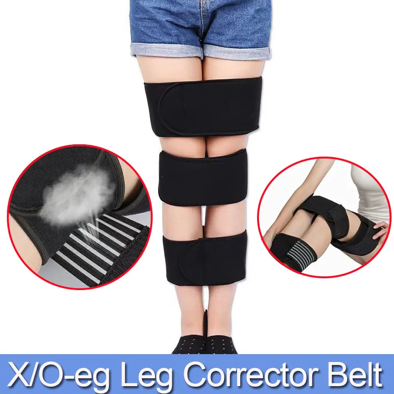 

1Set O/X Type Leg Correction-Multi-functional Bow-legged Correction Bandage Belt Correction Belt- For O- Type Legs X-type Legs